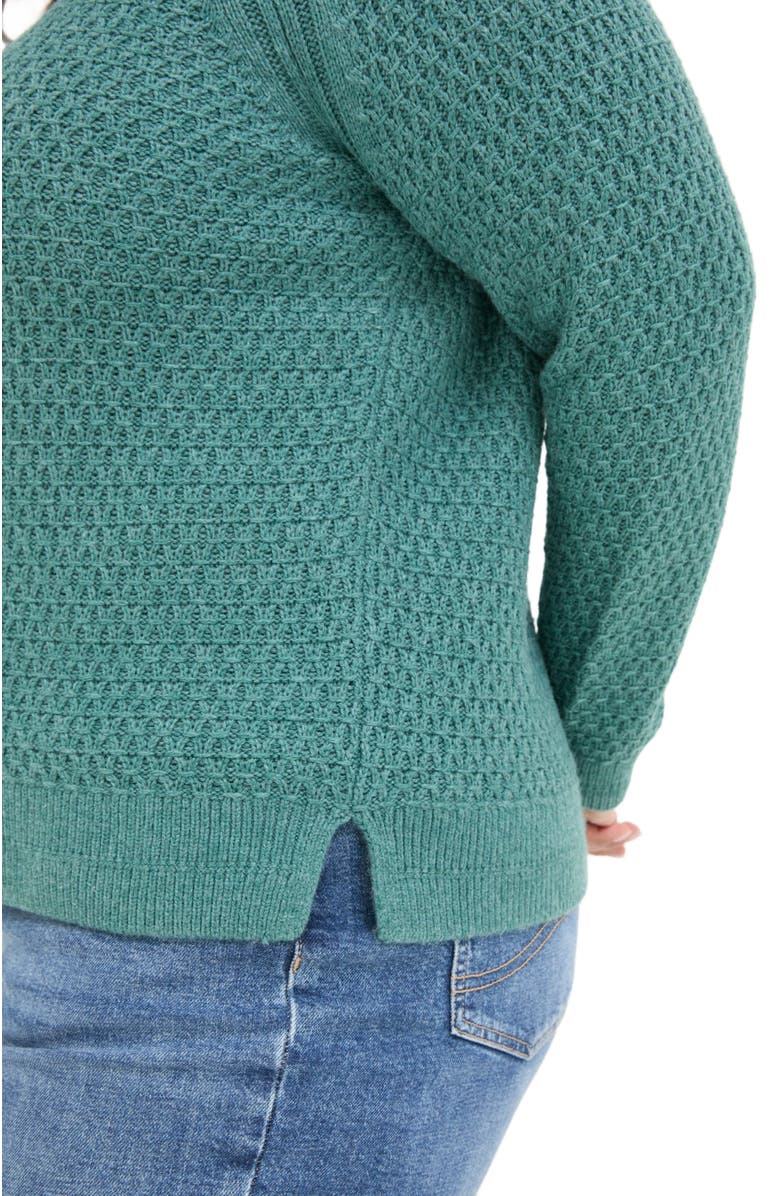 FatFace Women's Plus Size Ella Textured Sweater, Alternate, color, 