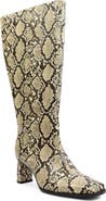 Smash Shoes McKenzie Faux Leather Knee High Boot