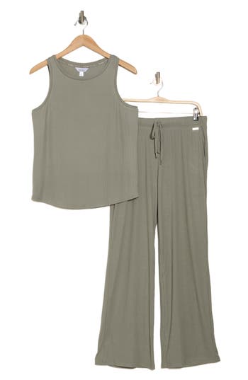 NICOLE MILLER NICOLE MILLER RIB PAJAMAS 