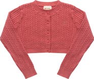Looms Knits Looms Keepsake Collection - Girls Cable Knit Cardigan
