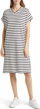 Masai Copenhagen Nabila Stripe Cotton T-Shirt Dress