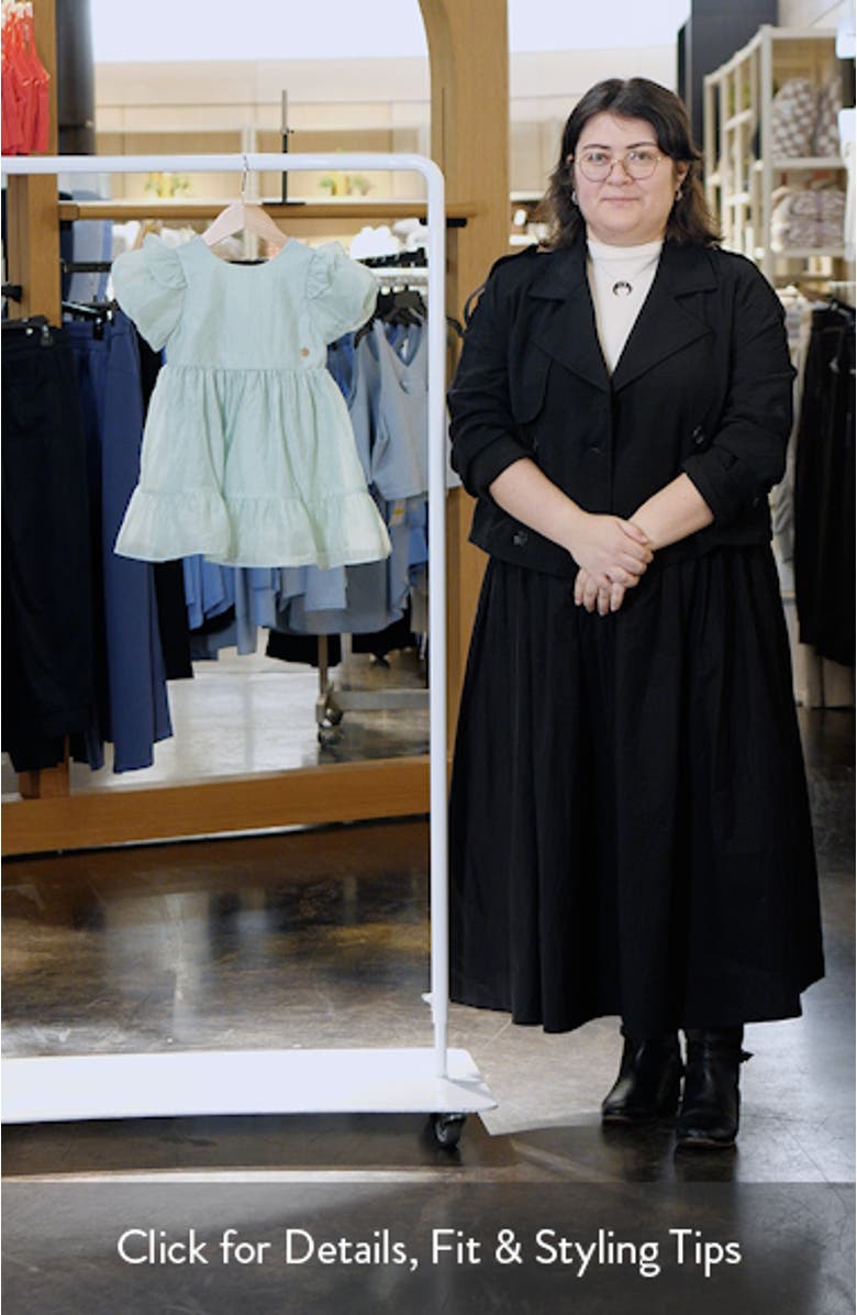 Kids' Bow Back Party Dress, sales video thumbnail