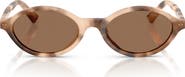 Jimmy Choo 51mm Oval Sunglasses