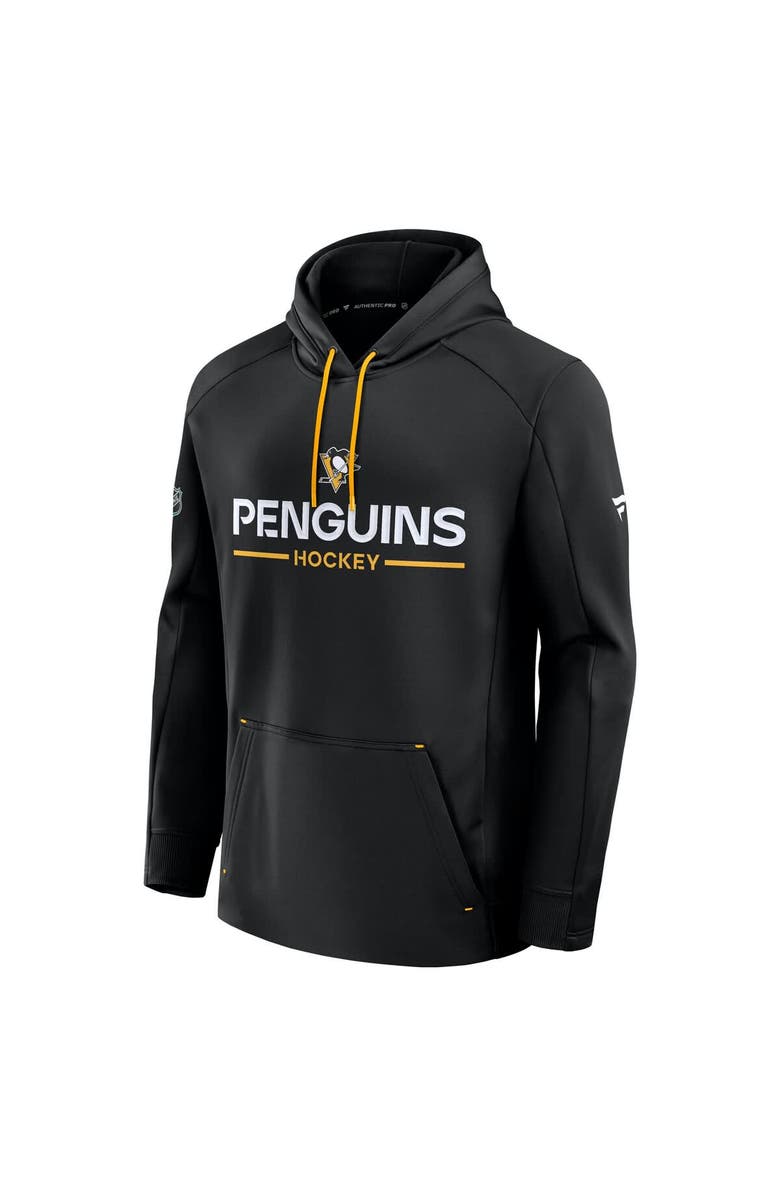 FANATICS Men's Fanatics Black Pittsburgh Penguins Authentic Pro Rink Hoodie, Alternate, color, Black