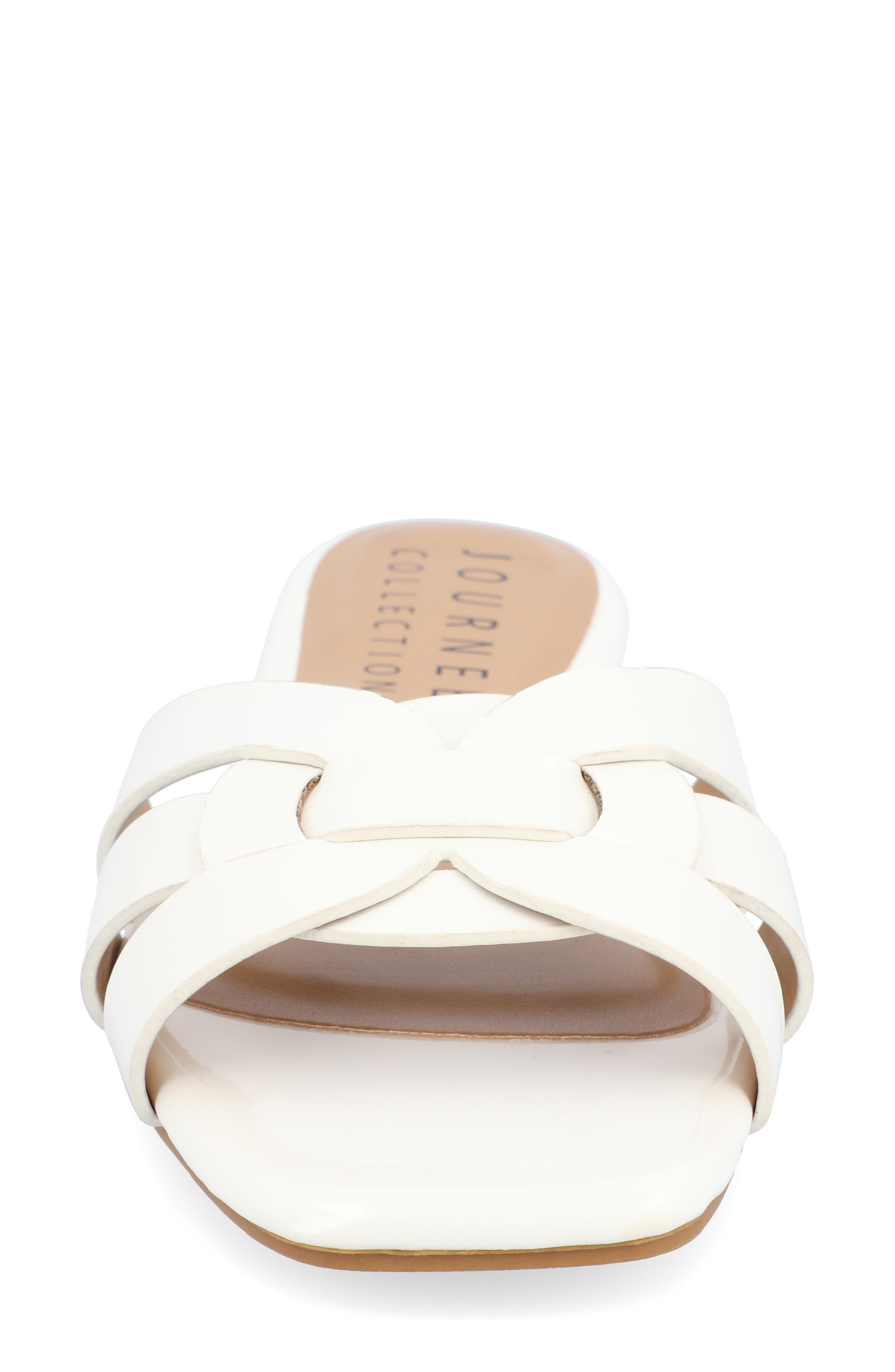 Arrina Sandal, Alternate, color, WHITE