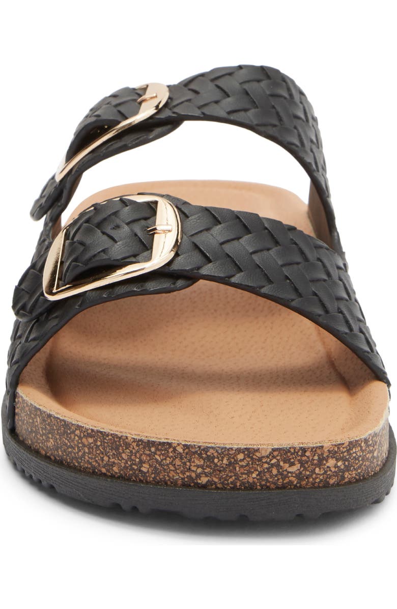 TOP MODA Luca Slide Sandal, Alternate, color, Black