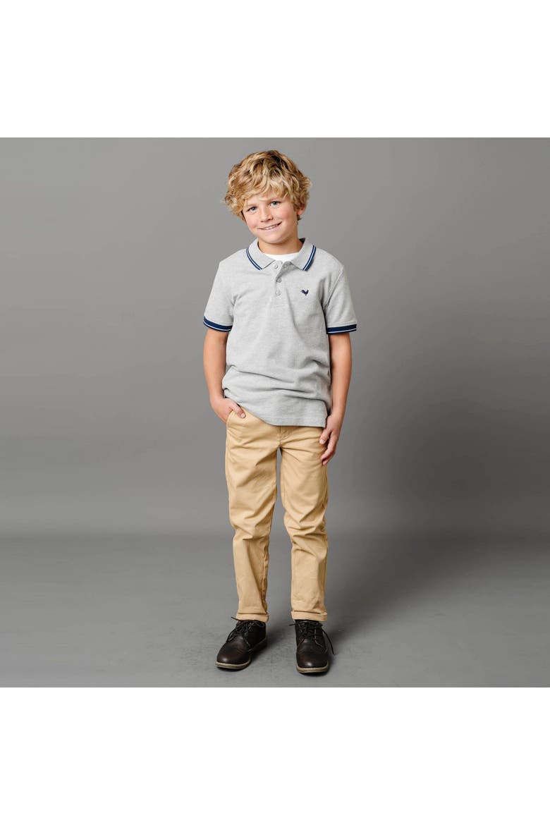 Kids' Organic Skinny Stretch Twill Chino Pant, Alternate, color, Skinny Stretch Khaki