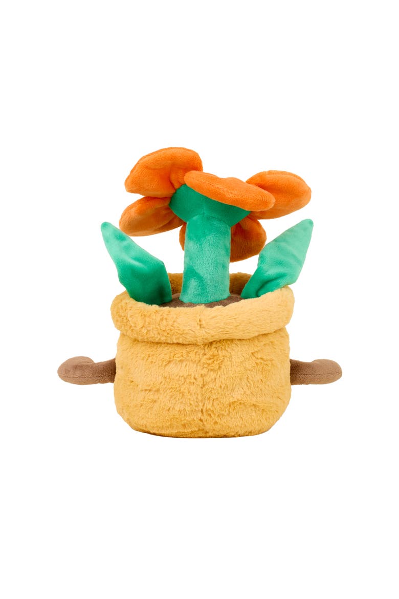 Flower Pot Plush Toy, Alternate, color, Orange