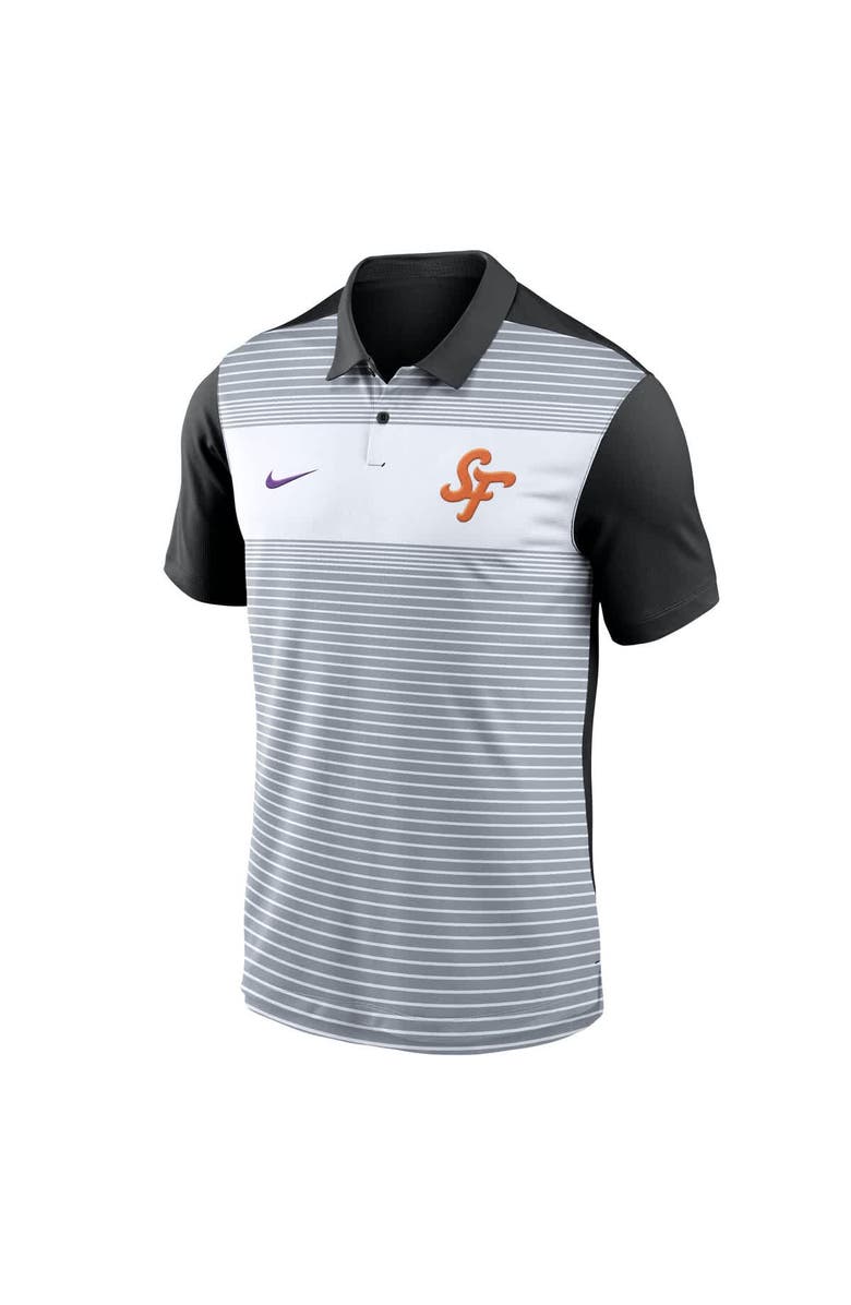 Nike Men's Nike White/Black San Francisco Giants 2025 City Connect Fashion Legacy Icon Vapor Performance Polo, Alternate, color, White