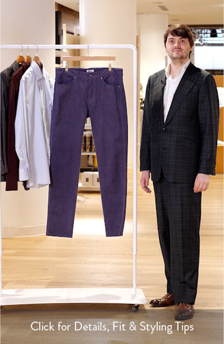 Superior Soft Corduroy 5-Pocket Pants, sales video thumbnail