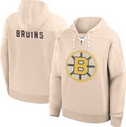 FANATICS Men's Fanatics Cream Boston Bruins Vintage Hoodie