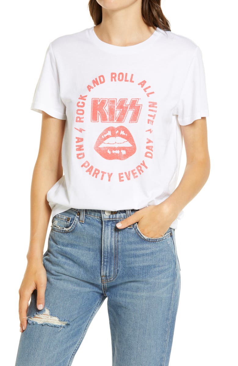 Treasure & Bond Band Graphic Tee, Main, color, 