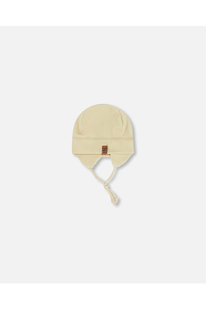 Mid-Season One-Piece Outerwear with Hat, Alternate, color, Beige