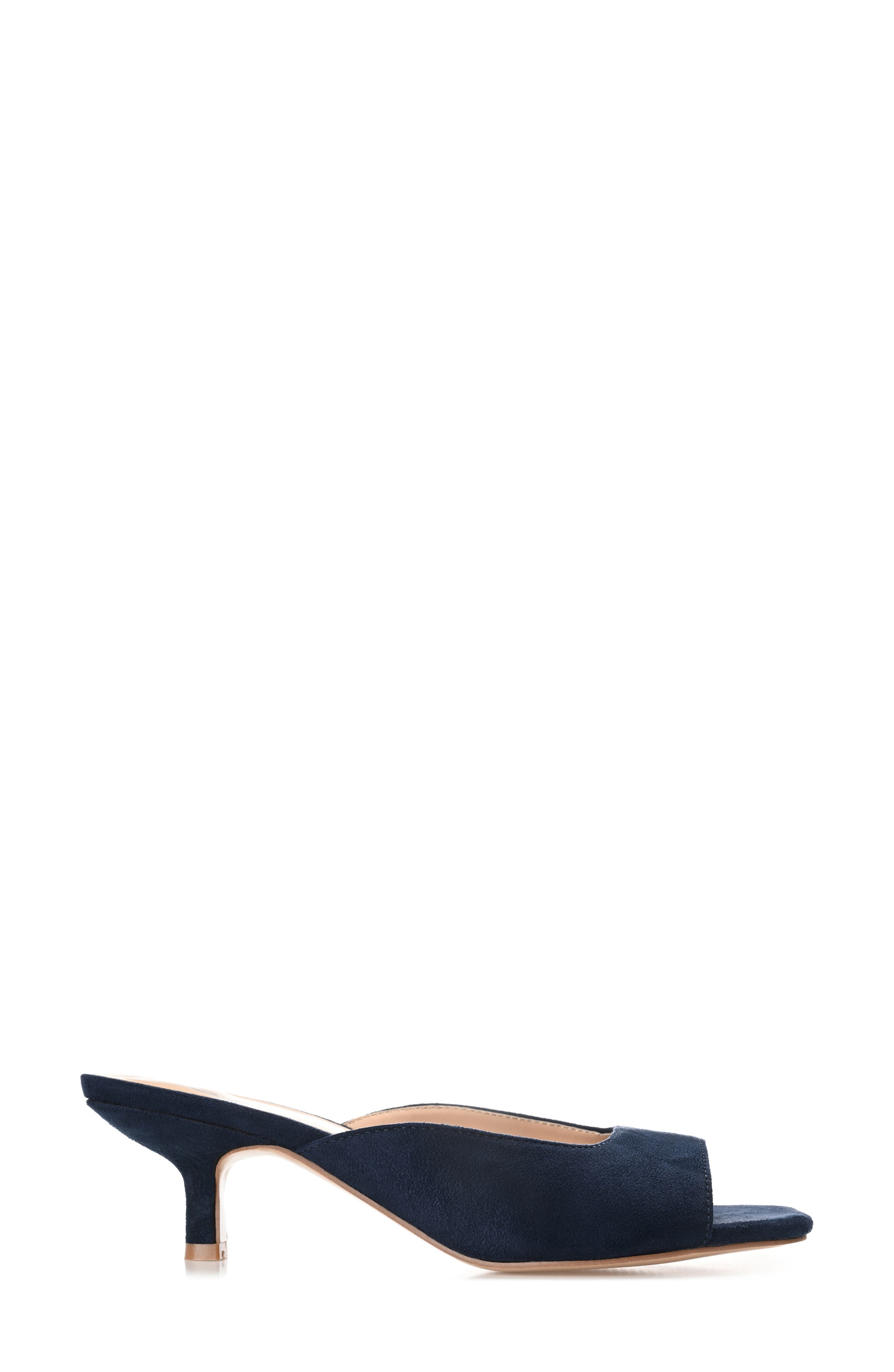 Larna Heeled Sandal, Alternate, color, NAVY