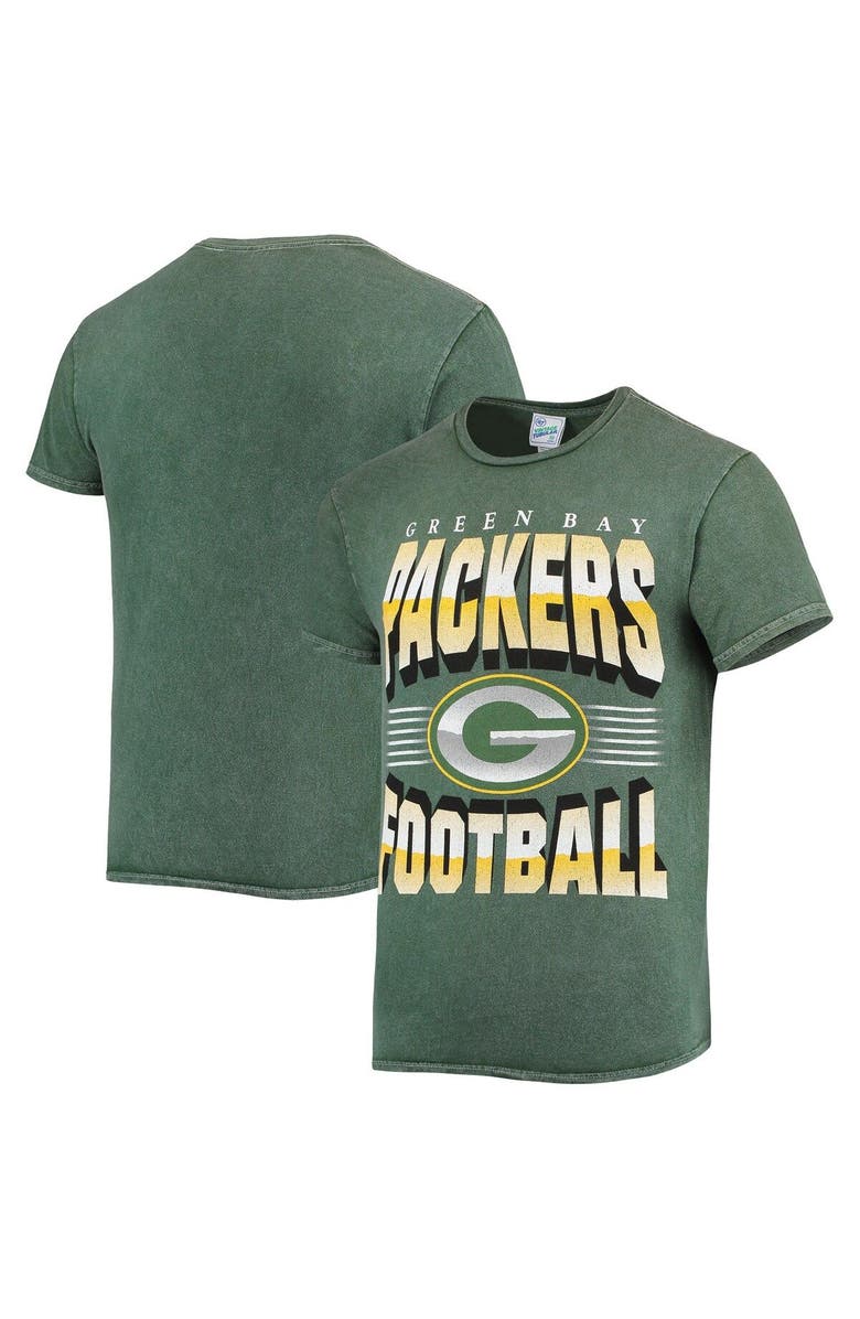 '47 Men's '47 Green Green Bay Packers Rocker Vintage Tubular T-Shirt, Main, color, Green