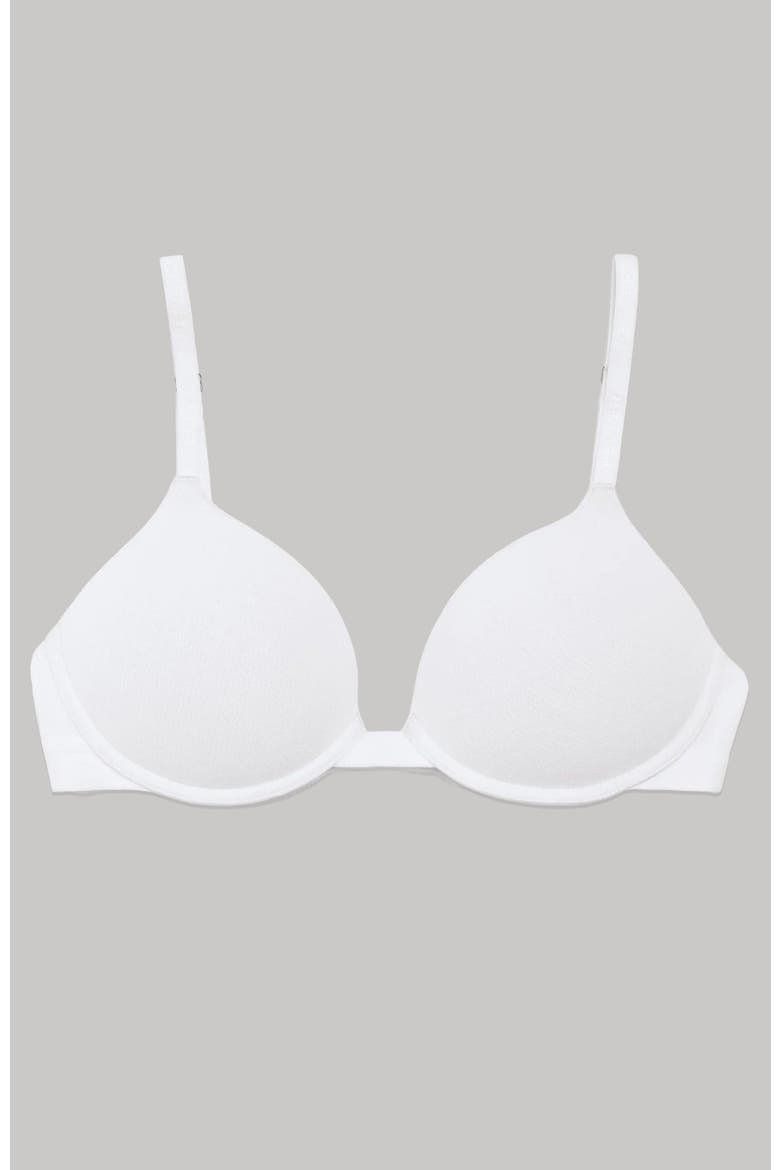 Supima® Cotton Lift Up Bra, Alternate, color, White