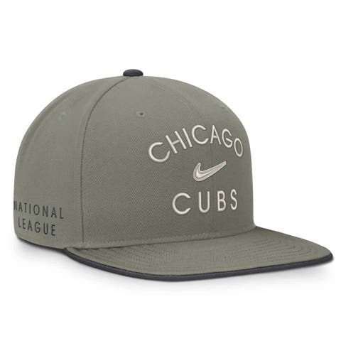 Men's Nike Olive Chicago Cubs Pro Dri-FIT Snapback Hat