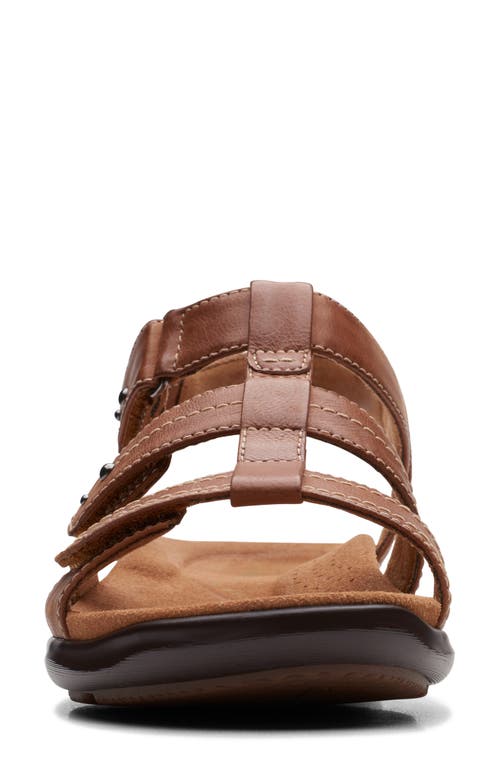 Clarks Kitly Step Sandal In Brown