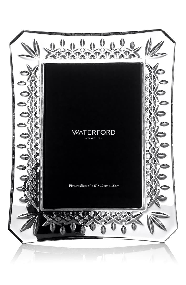 Waterford Lismore Lead Crystal Picture Frame, Main, color,