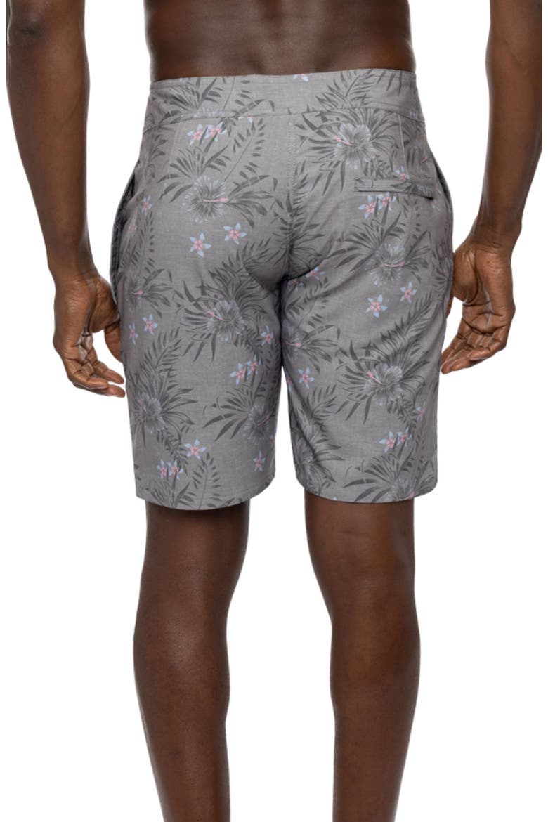 Western Way Board Shorts, Alternate, color, HEATHER SLEET