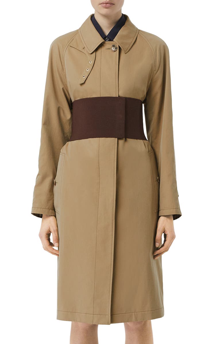 Burberry Belted Car Coat, Main, color,