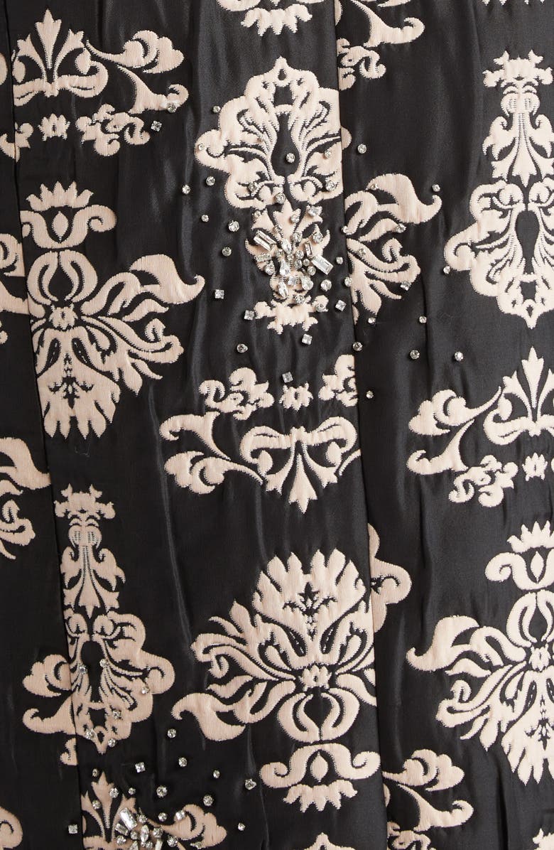 Cinq à Sept Haisley Embellished Brocade Coat, Alternate, color, 