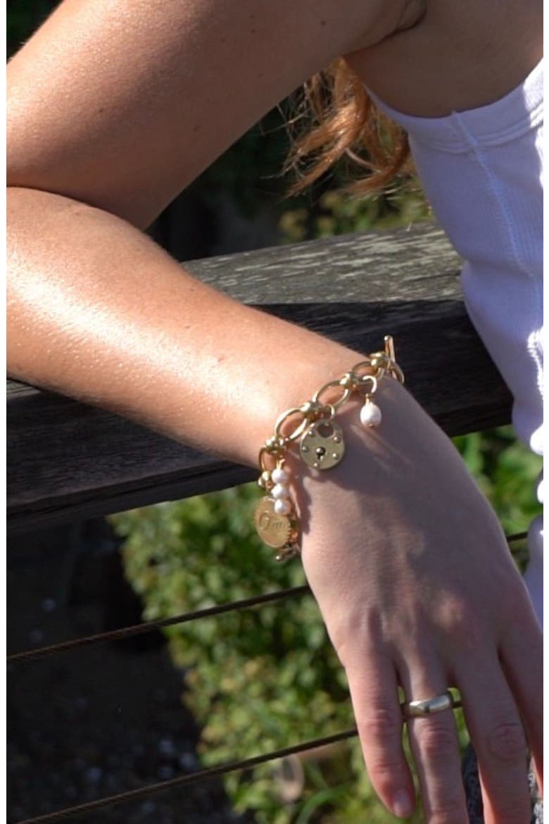 Lola Bracelet, Alternate, color, Gold