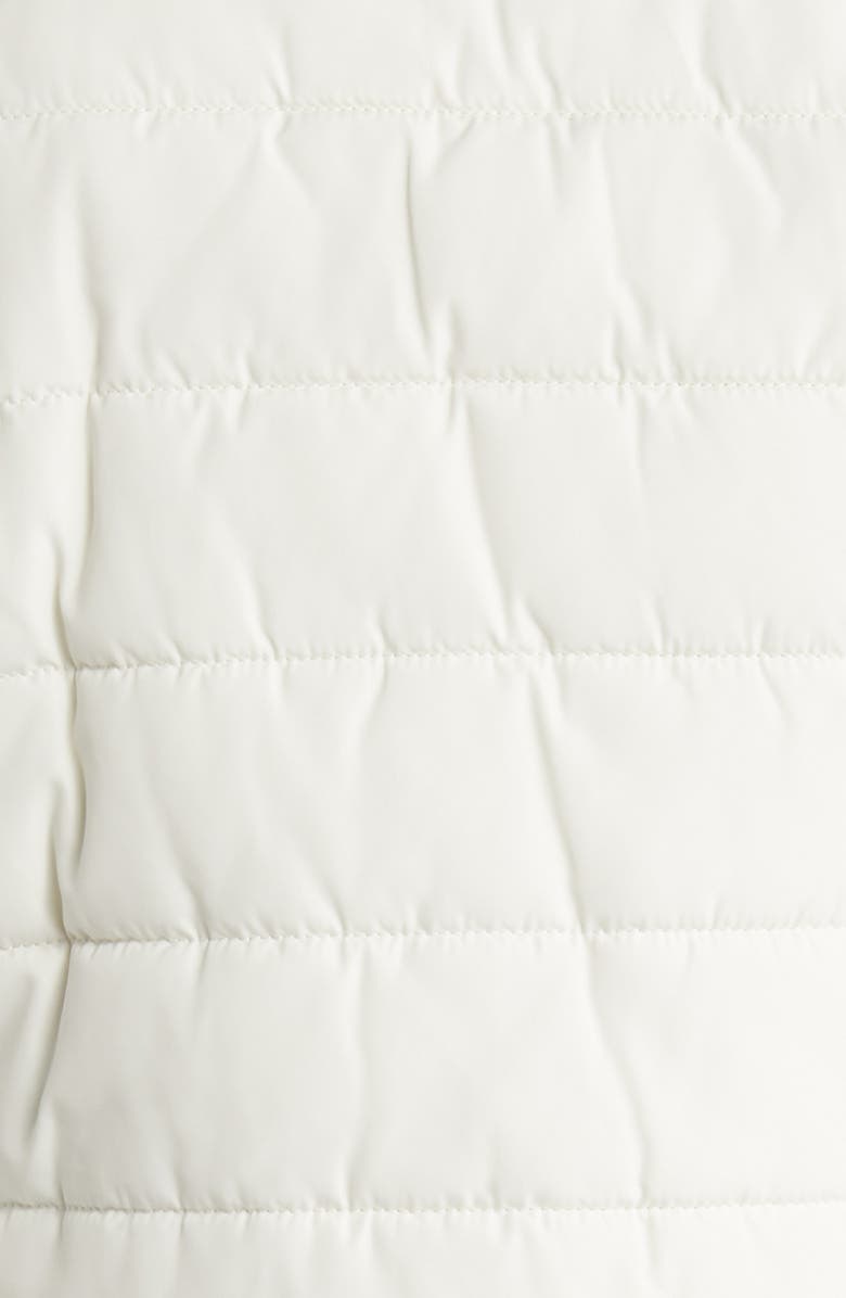 Joules Gosway Water Resistant Quilted Coat with Detachable Hood & Faux Fur Trim, Alternate, color, 