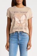 Vinyl Icons Wild Thing Butterfly Graphic T-Shirt