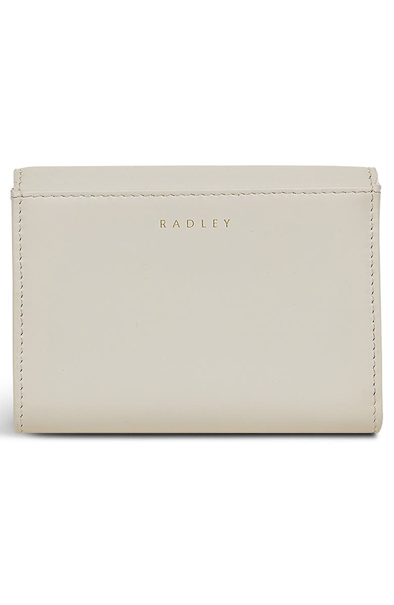 Radley Kite Medium Leather Flapover Wallet, Alternate, color, Chalk