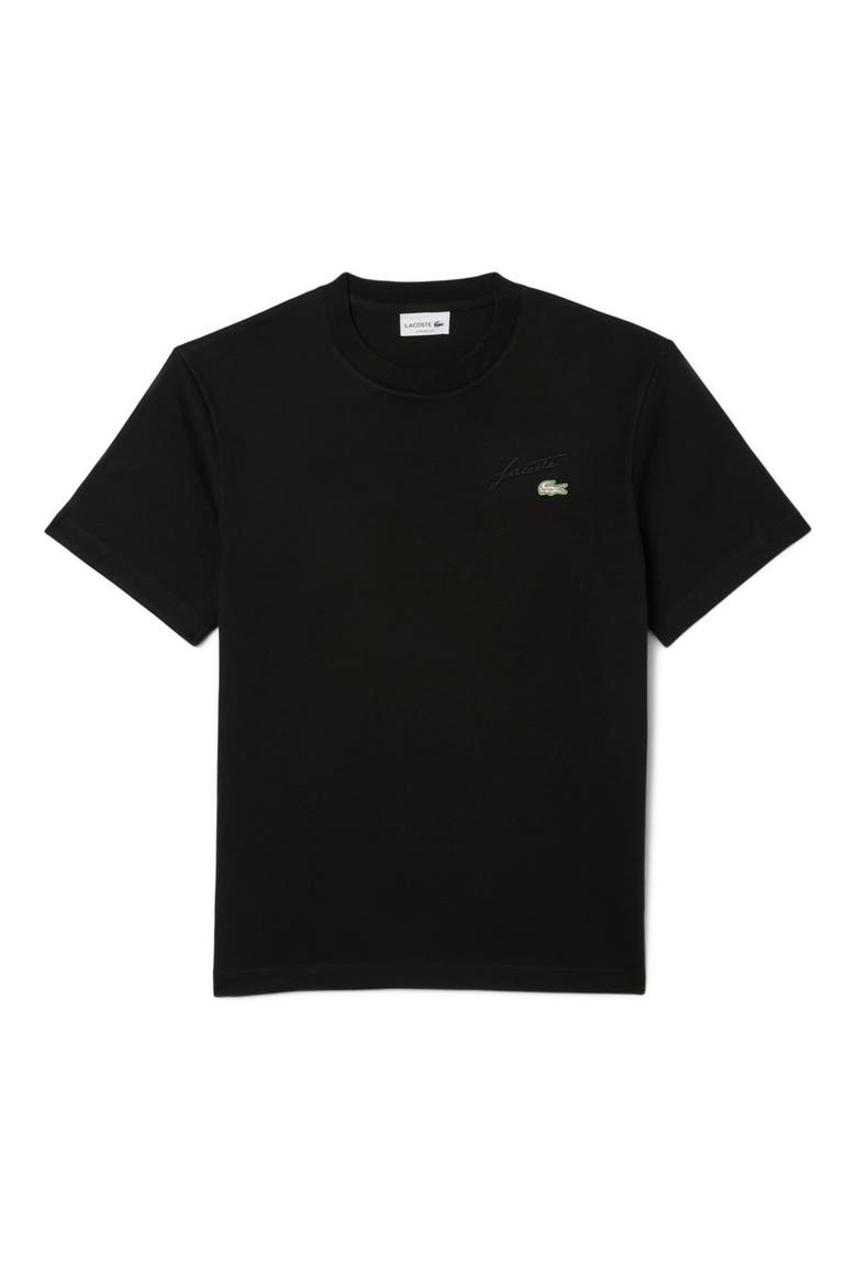 Classic Fit Cotton T-Shirt, Alternate, color, BLACK