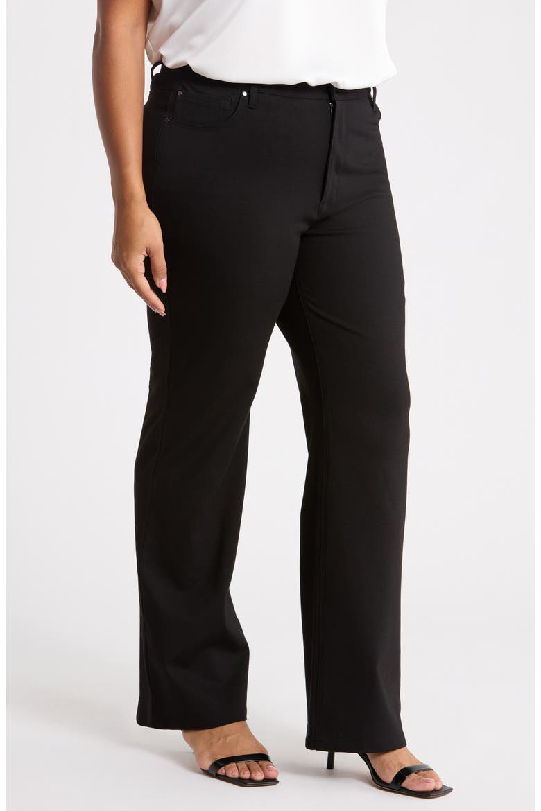 Lexington Bootcut Jeans, Alternate, color, JONES BLACK