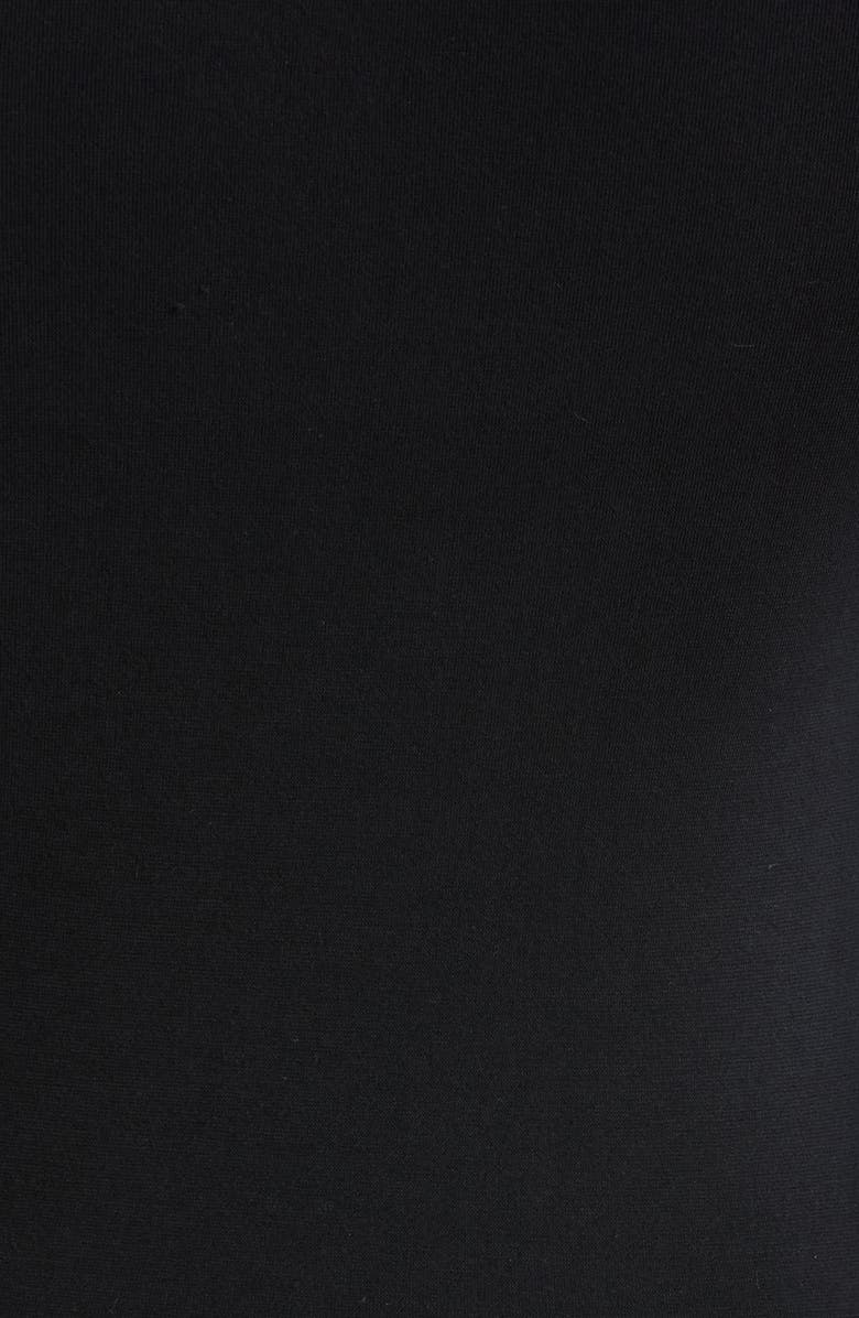 Nordstrom Seamless Cotton Blend Tank, Alternate, color, Black