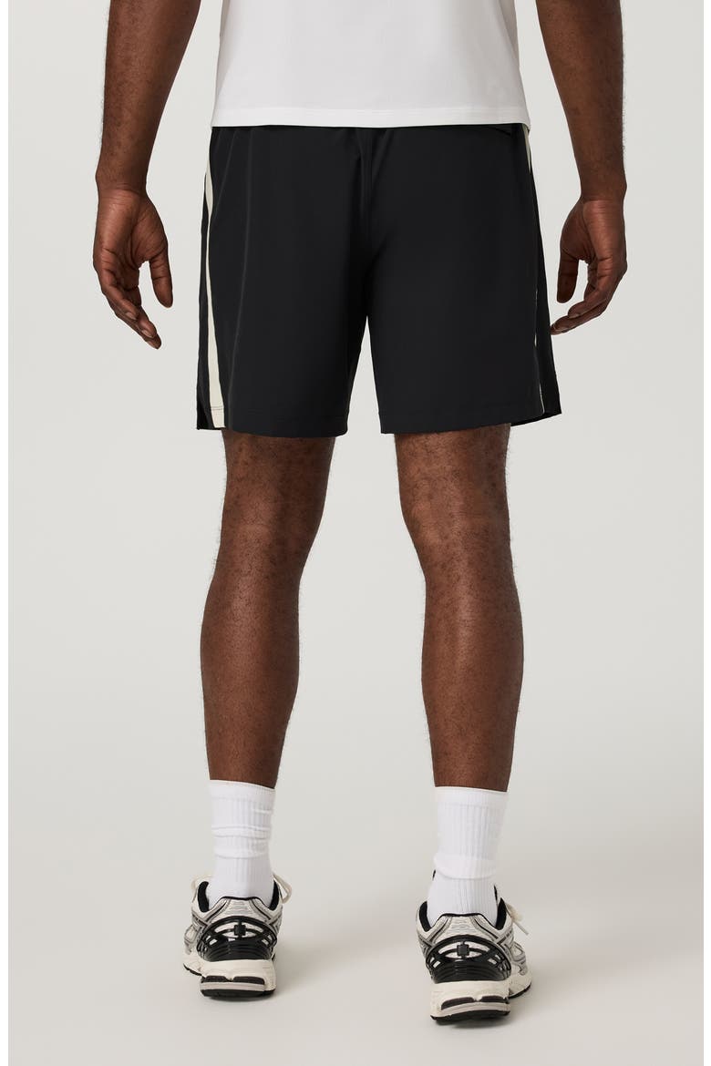 Crosscourt Pro Performance Shorts, Alternate, color, BLACK