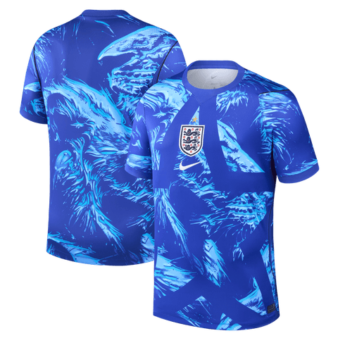 Men's Nike  Blue England National Team 2026 Goalkeeper Stadium Replica Jersey