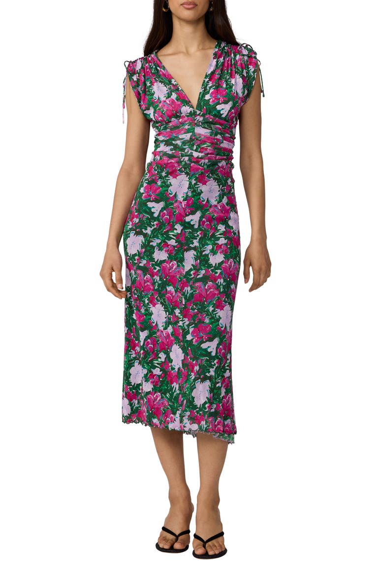 Ella Reversible Midi Dress, Main, color, PROVENCE GOSSIP PINK