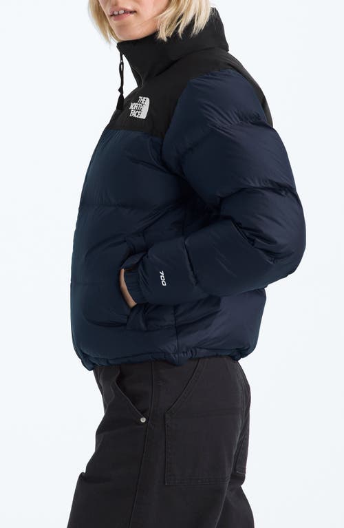 The North Face Versatile Puffer Jacket Adjustable Features In Blue