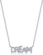Lafonn Pavé Simulated Diamond 'Dream' Pendant Necklace