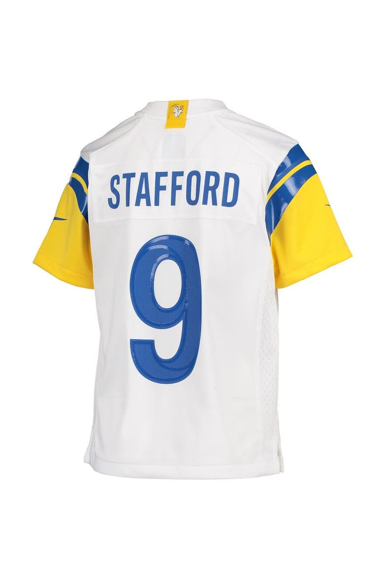 Youth Nike Matthew Stafford White Los Angeles Rams Game Jersey, Alternate, color, White