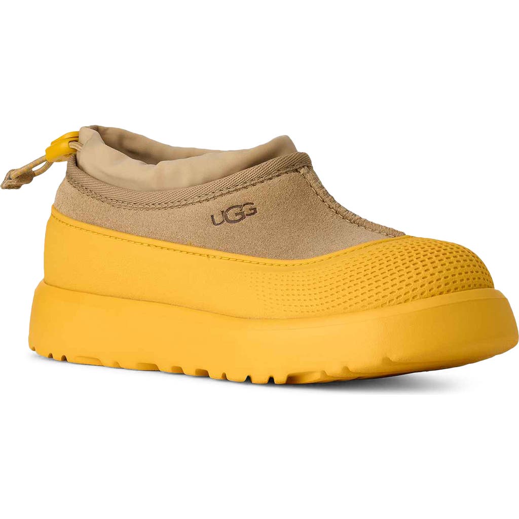 Ugg(r) Kids' Tasman Waterproof Hybrid Slip-on In Brown
