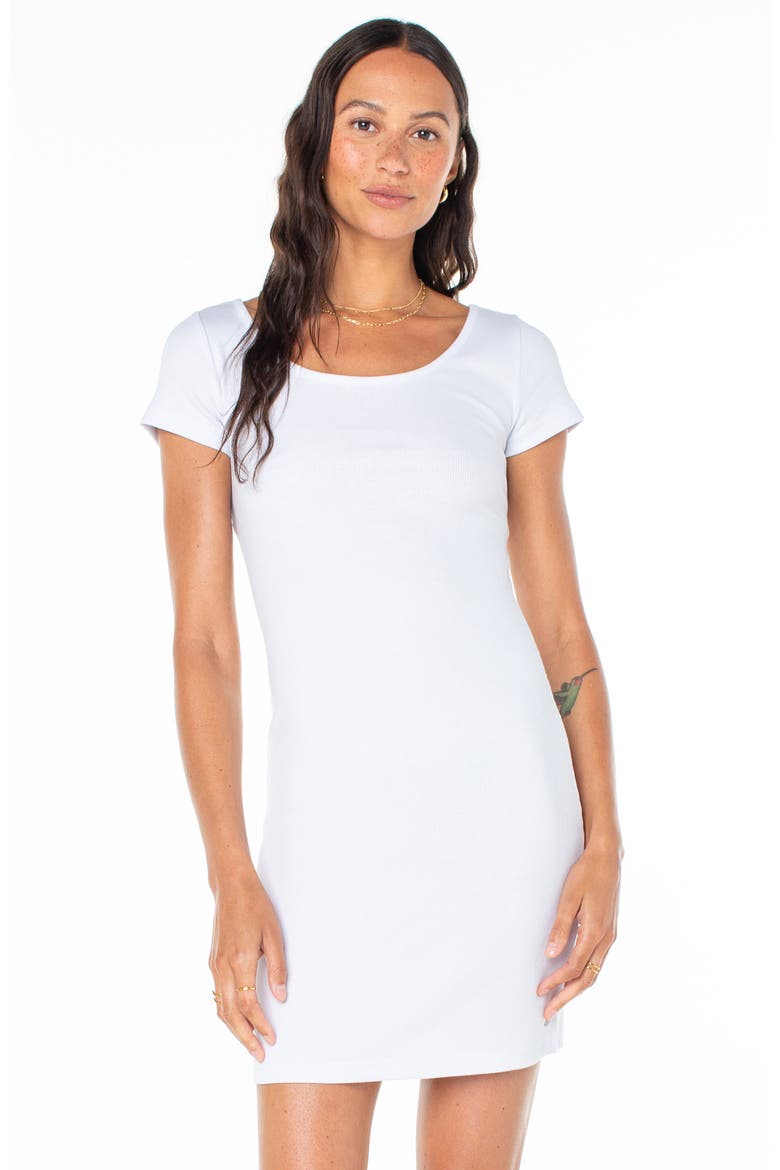 Good Keepsake Cutout Minidress, Alternate, color, EGRET