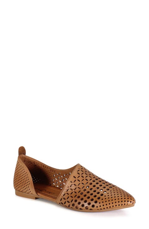 Papy Russ Perforated Flat (Women)