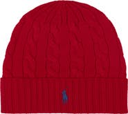 Polo Ralph Lauren Cashmere Blend Cable Beanie