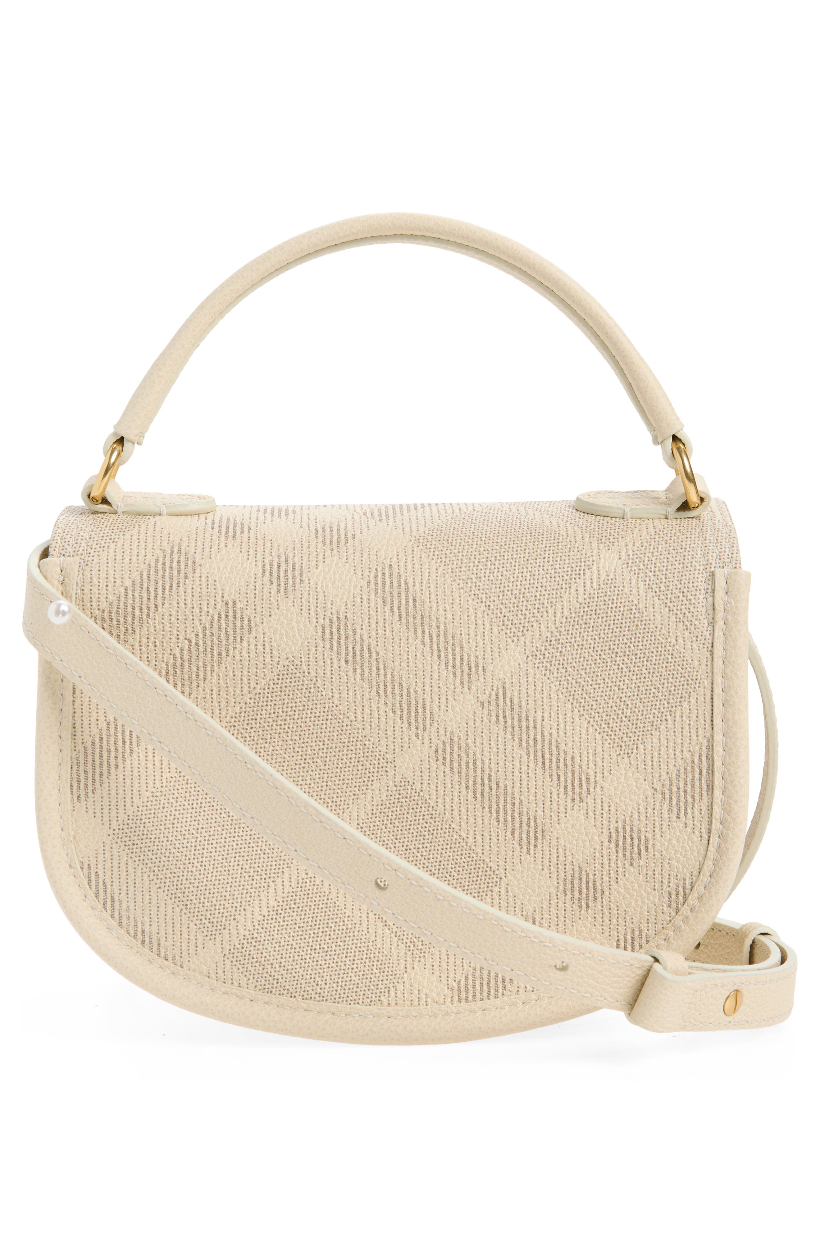 Highlands Coated Canvas Top Handle Bag (Nordstrom Exclusive), Alternate, color, SOAP