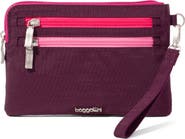 BAGGALLINI RFID Currency Organizer Wristlet
