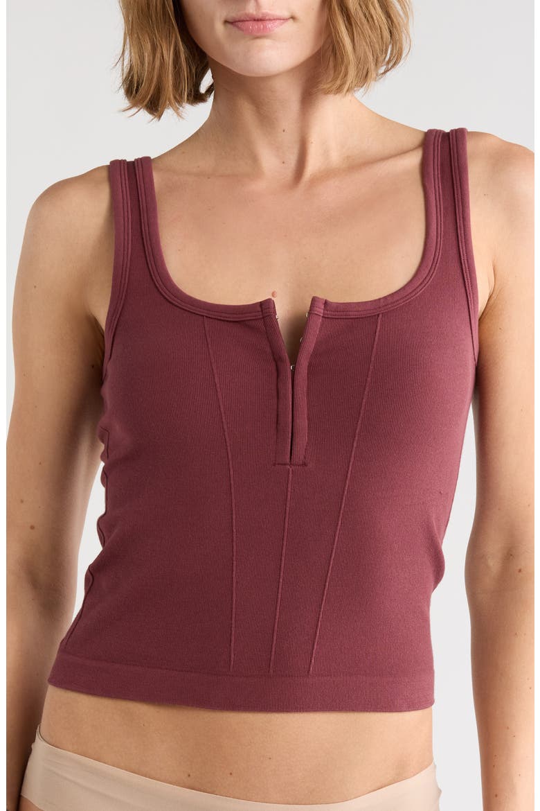 Simply Soft Cotton Blend Tank, Main, color, BRANDYWINE