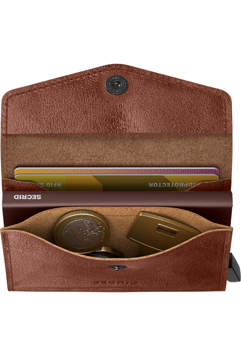 Envelope Wallet Vintage, Alternate, color, Cognac