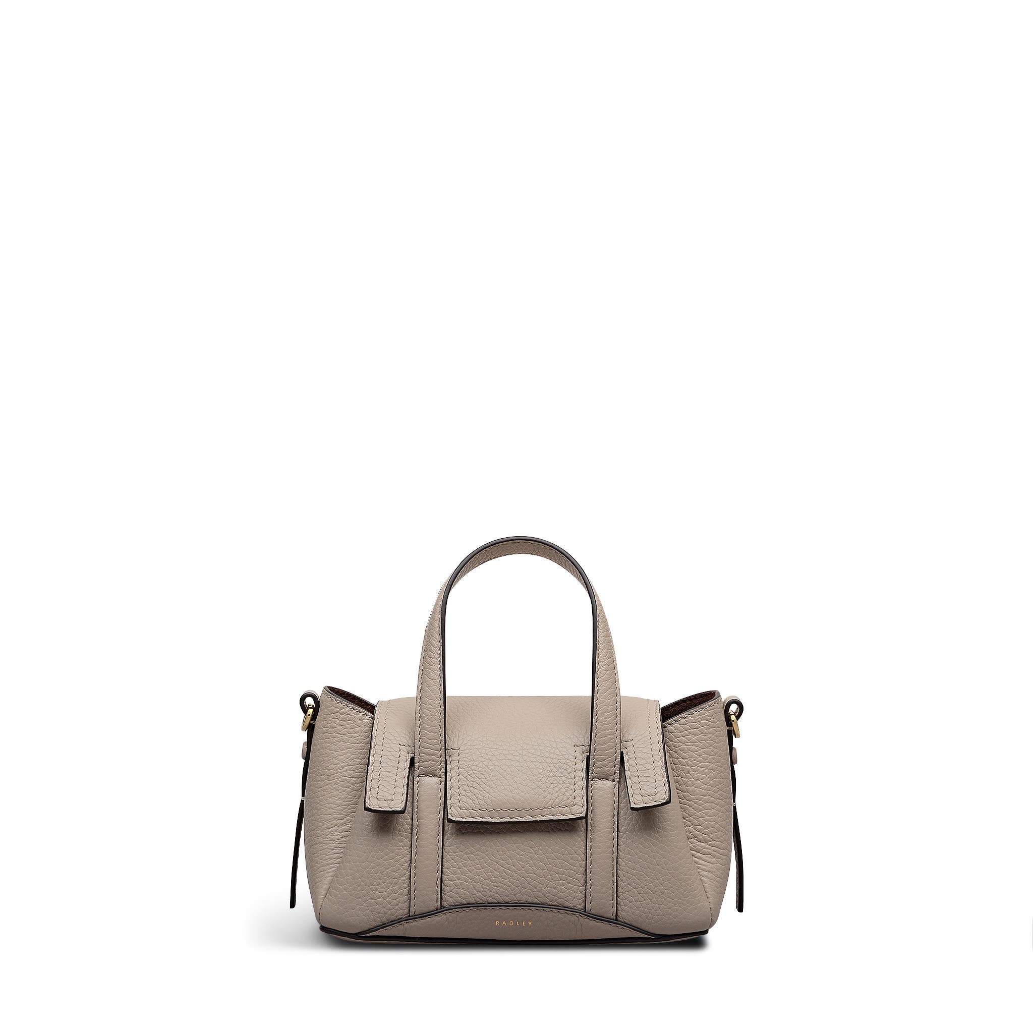 The Chancery Small Flapover Satchel Bag, Alternate, color, Porcini