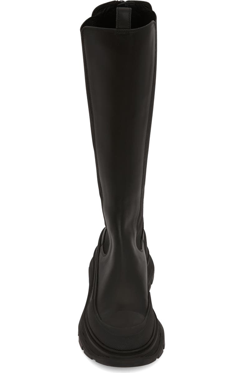 McQueen Alexander McQueen Tread Slick Knee High Boot, Alternate, color,