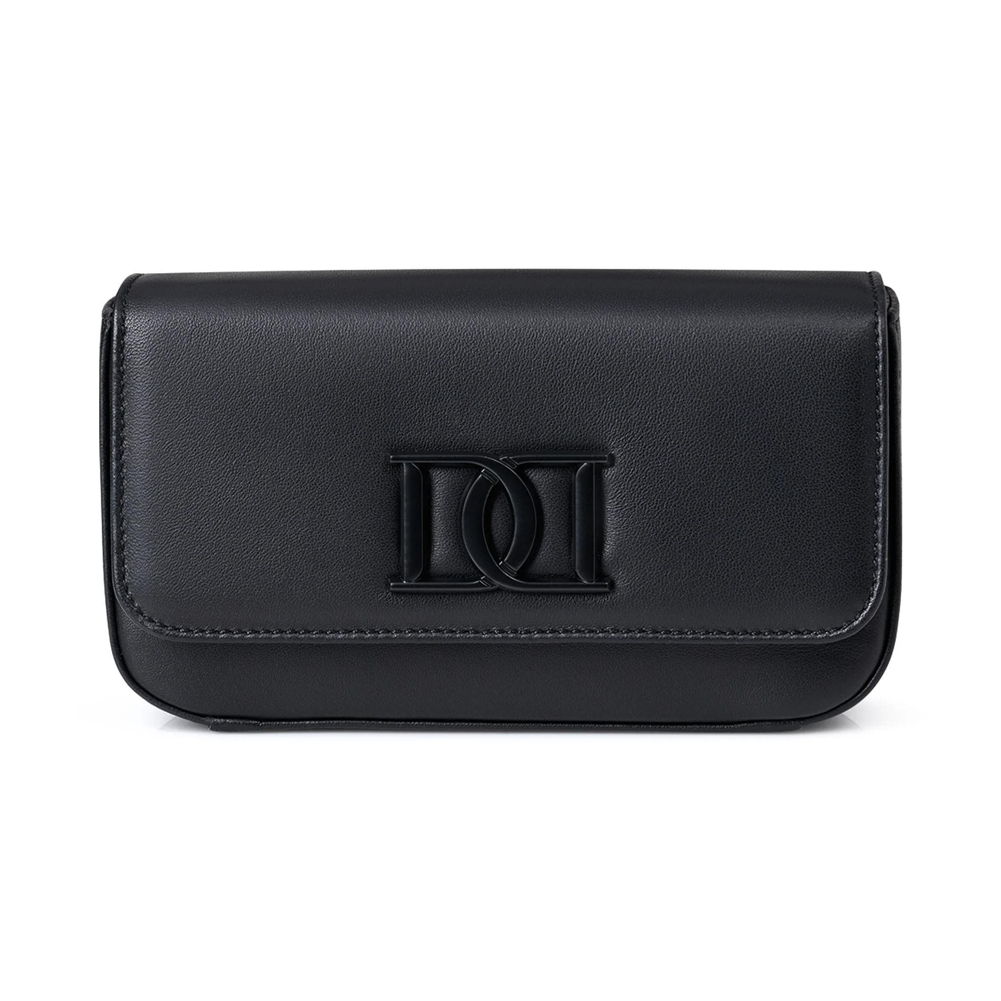 DESERI Sarah Crossbody Belt Bag, Alternate, color, Black